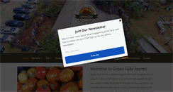 Desktop Screenshot of greengatefarms.net