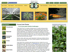 Tablet Screenshot of greengatefarms.com